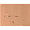 Image 1 : Buckwheat "Our Gang" signature slip