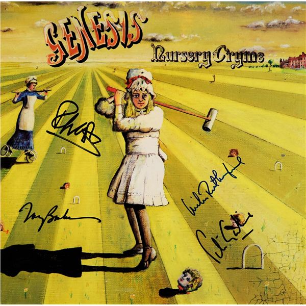 Genesis signed album