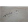 Image 1 : Alfred Hitchcock signature slip