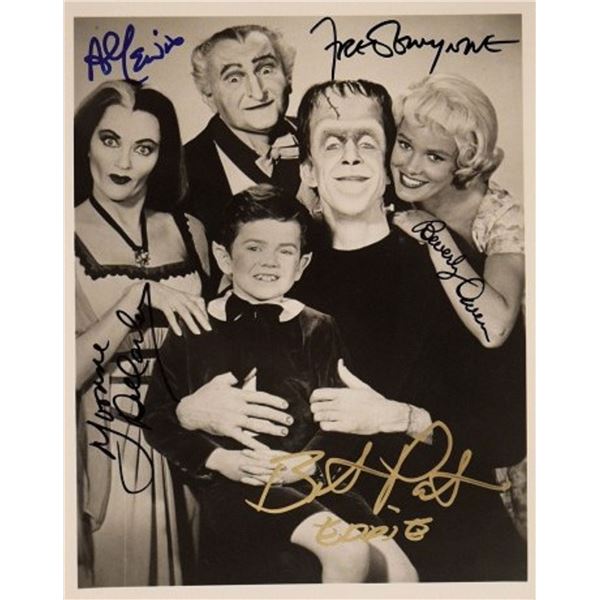 The Munster's cast signed promo photo