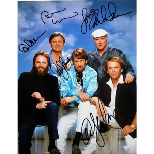 The Beach Boys signed photo