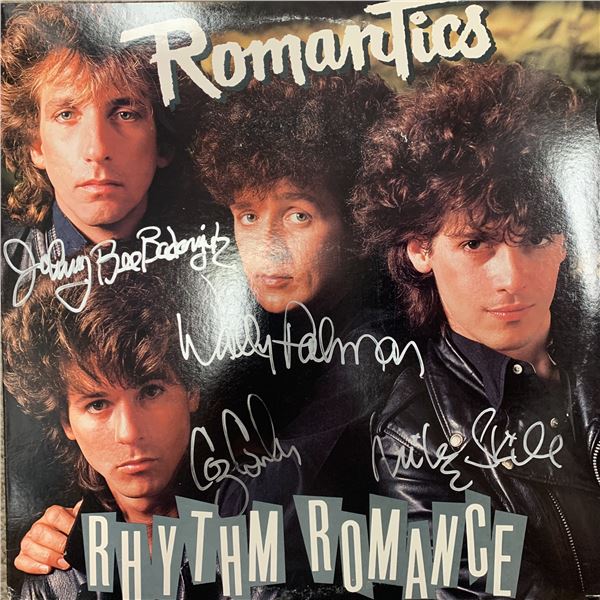 Romantics Rhythm Romance signed album