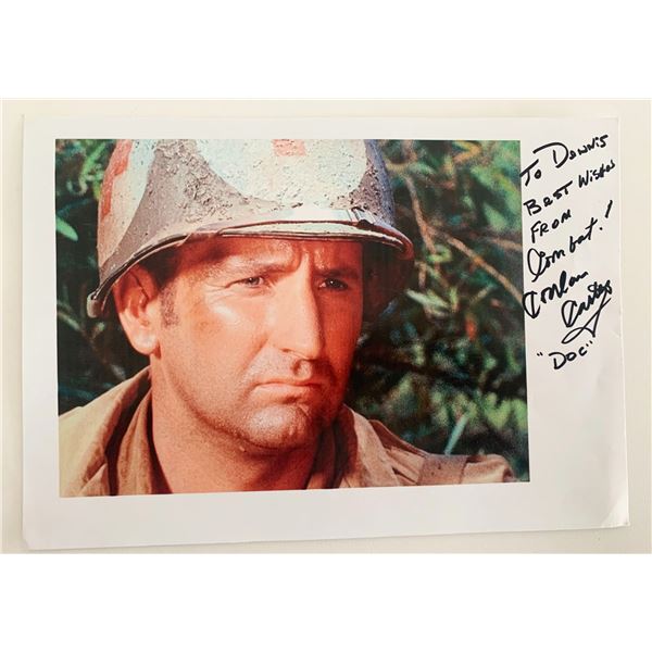 Combat! Conlan Carter Signed Photo