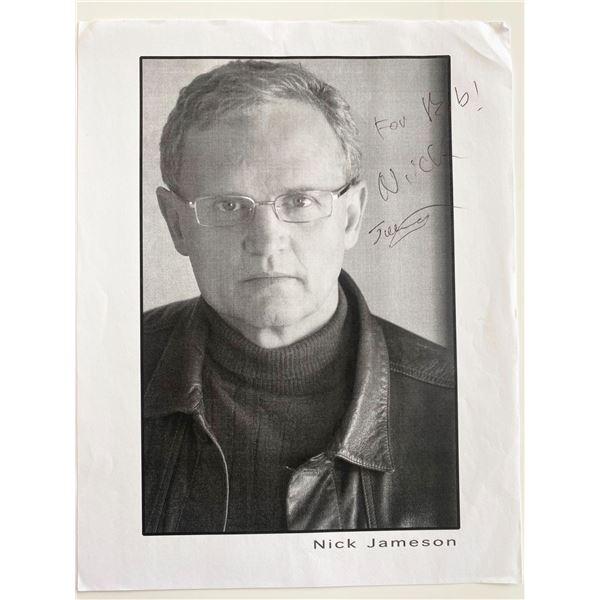 Spiderman Nick Jameson signed photo