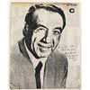 Image 1 : Some Like it Hot Mike Mazurki signed Magazine page