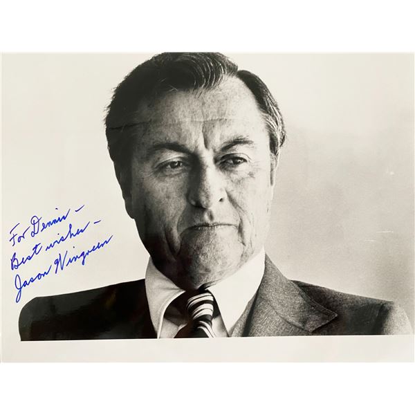 The Empire Strikes Back Boba Fett Voice Jason Wingreen signed photo