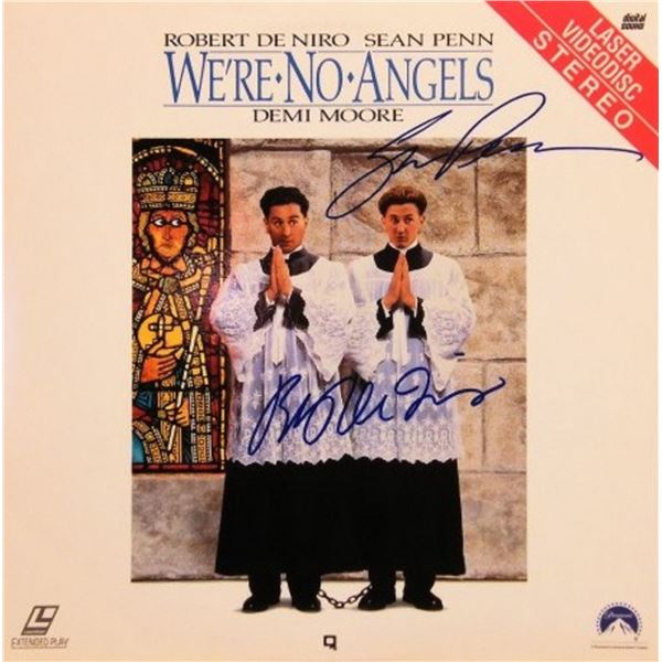 Robert De Niro and Sean Penn signed LaserDisc