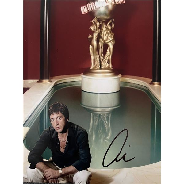Scarface Al Pacino signed photo