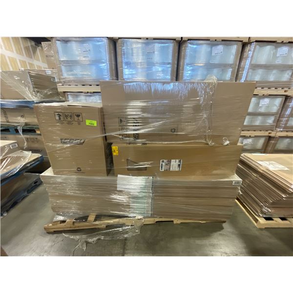 Eklipse Cabinetry Lot with Finishing and Base Panels, Model RD-PAN3094-PN
