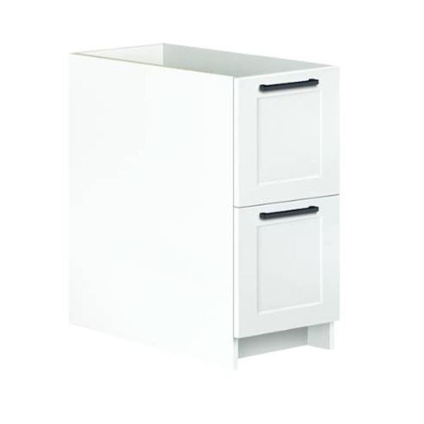 Eklipse RD-02T12-SD Office Cabinets Perle, 12 in, 2 Drawers
