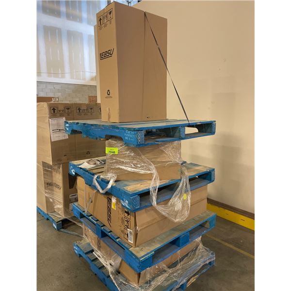Pallet Lot of Assorted Eklipse Cabinetry Components in Multiple Styles