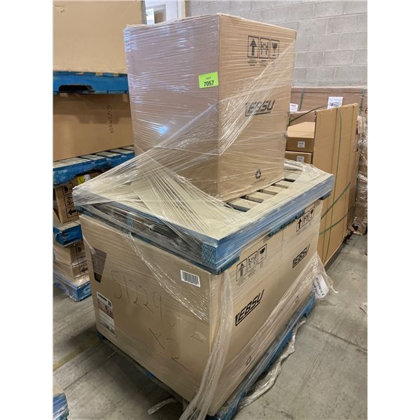 Pallet Lot of Assorted Eklipse Cabinets, Including Saphir Corner Base Cabinet