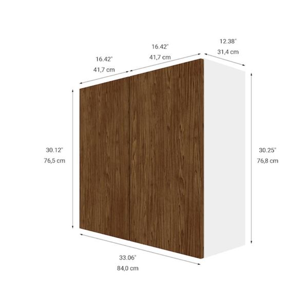 Eklipse RD-HG33-FE Saphir Collection Small Cabinet 33-in x 30-in