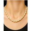 Image 1 : SILVER FRESH WATER PEARL NECKLACE 16"