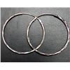 Image 3 : SILVER HOOP 25MM EARRING