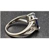 Image 3 : SILVER (4.11g), GENUINE BLUE SAPPHIRE (3.5ct) RING