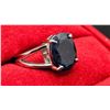 Image 5 : SILVER (4.11g), GENUINE BLUE SAPPHIRE (3.5ct) RING