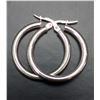 Image 2 : SILVER (3.05g), HOOP 25MM EARRINGS