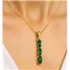 Image 2 : SILVER (1.3g), TOURMALINE (0.85ct) PENDANT