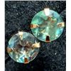Image 3 : 14K (0.32g), NATURAL ALEXANDRITE COLOR CHANGING (0.45ct) EARRINGS