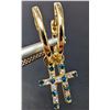 Image 2 : 14k (1.71g), Natural Diamond (0.15ct) Earrings