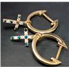 Image 5 : 14k (1.71g), Natural Diamond (0.15ct) Earrings
