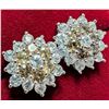 Image 4 : Silver (4.8g), Smokey Quartz & CZ Earrings