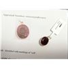 Image 2 : 10k (1.42g), Natural Ruby (5ct) Pendant