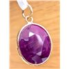 Image 4 : 10k (1.42g), Natural Ruby (5ct) Pendant