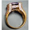 Image 5 : Silver (7.3g), Amethyst (app 6ct) Ring