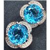 Image 4 : Silver (4.4g), Blue topaz (5.5ct) Earring