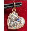 Image 3 : 10K (0.46g), Moissanite (1.95ct) Pendant