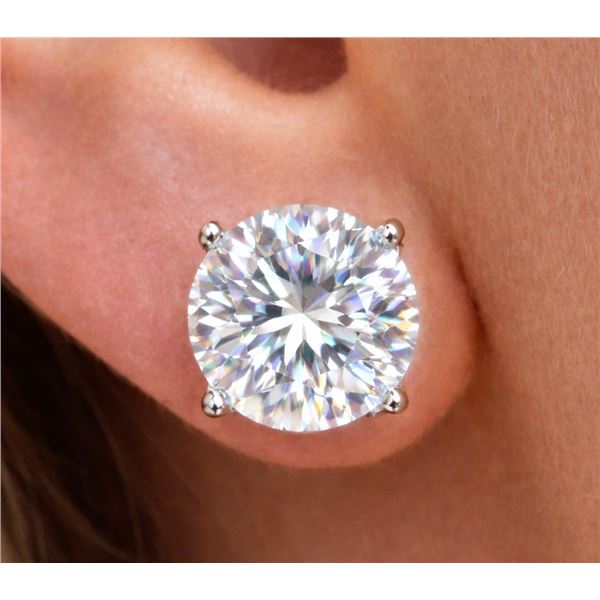 10k (1g), Lab Diamond (1ct) Earrings