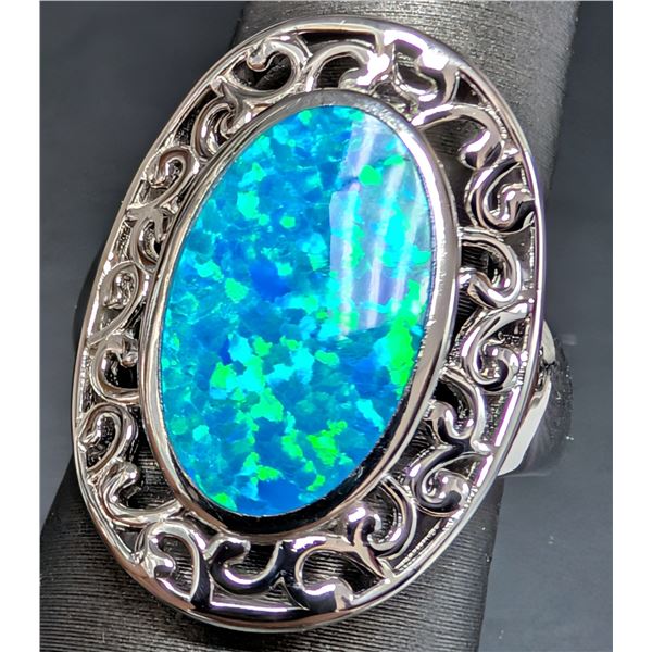 Silver (6.9g), Opalite Ring