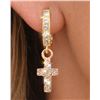 Image 1 : 10k (1.38g), CZ Earrings