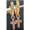 Image 2 : 10k (1.38g), CZ Earrings