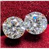 Image 2 : 14k (0.43g), Lab diamond (0.82ct) Earrings