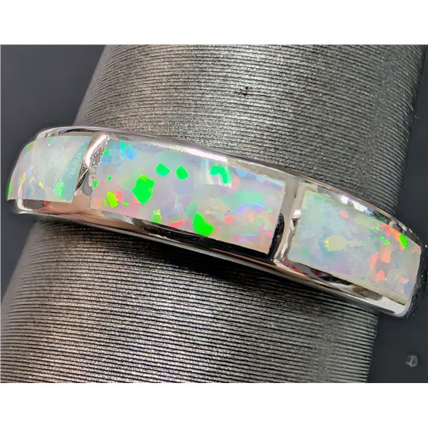 Silver (2.92g), Opalite Ring