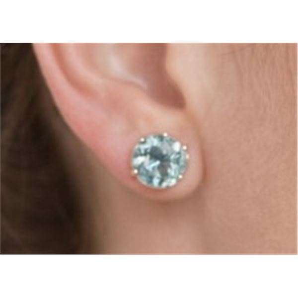 14K YG (1.5g), Blue Lab Diamond (1.25ct) VS1–VS2, Made in Canada