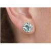 Image 1 : 14K YG (1.5g), Blue Lab Diamond (1.25ct) VS1–VS2, Made in Canada