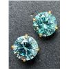 Image 3 : 14K YG (1.5g), Blue Lab Diamond (1.25ct) VS1–VS2, Made in Canada