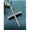 Image 2 : 14K YG (0.77g), Cross Pendant ~ Diamonds (0.18ct)