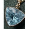 Image 2 : 10K YG, Blue Topaz (~5ct)
