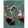 Image 1 : 10k Garnet (1.75ct) Earrings