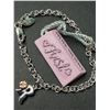 Image 3 : Sterling Silver (3.54g), Dia : Two-tone bracelet, Rhodium Plated
