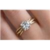 Image 1 : 10k (1.45g), Lab Diamond (0.55ct) Sterling Silver (1.36g), Garnet (2ct) Gold-plated Heart Earrings
