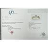 Image 5 : 10k (1.45g), Lab Diamond (0.55ct) Sterling Silver (1.36g), Garnet (2ct) Gold-plated Heart Earrings
