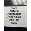 Image 2 : Loose Alexandrite (~1ct) Rare Gemstone