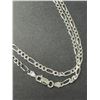 Image 3 : Sterling Silver (7.5g) 20in Italian Chain, Rhodium Plated