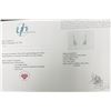 Image 4 : 10k (0.4g), Moissanite (0.9ct) Earrings